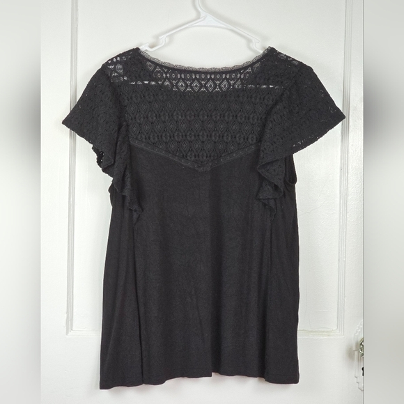 Torrid Lace Knit Top Size 00 - Picture 2 of 8